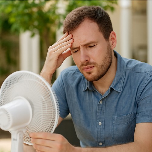 invloed van hitte op mannelijke vruchtbaarheid